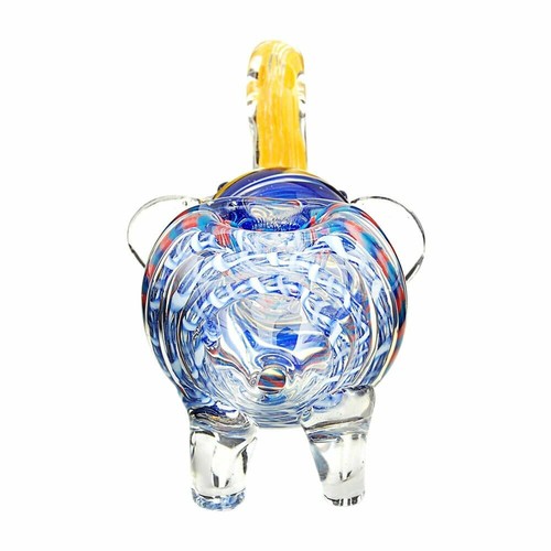 Mini pipa manuale elefante 4" - colori assortiti - Foto 6 di 8
