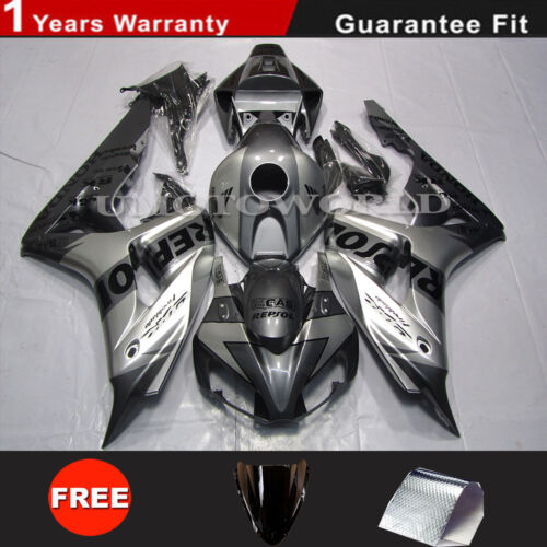 Factory Fairing Kit For Honda CBR1000RR 2006-2007 ABS Injection Bodywork Gray 06