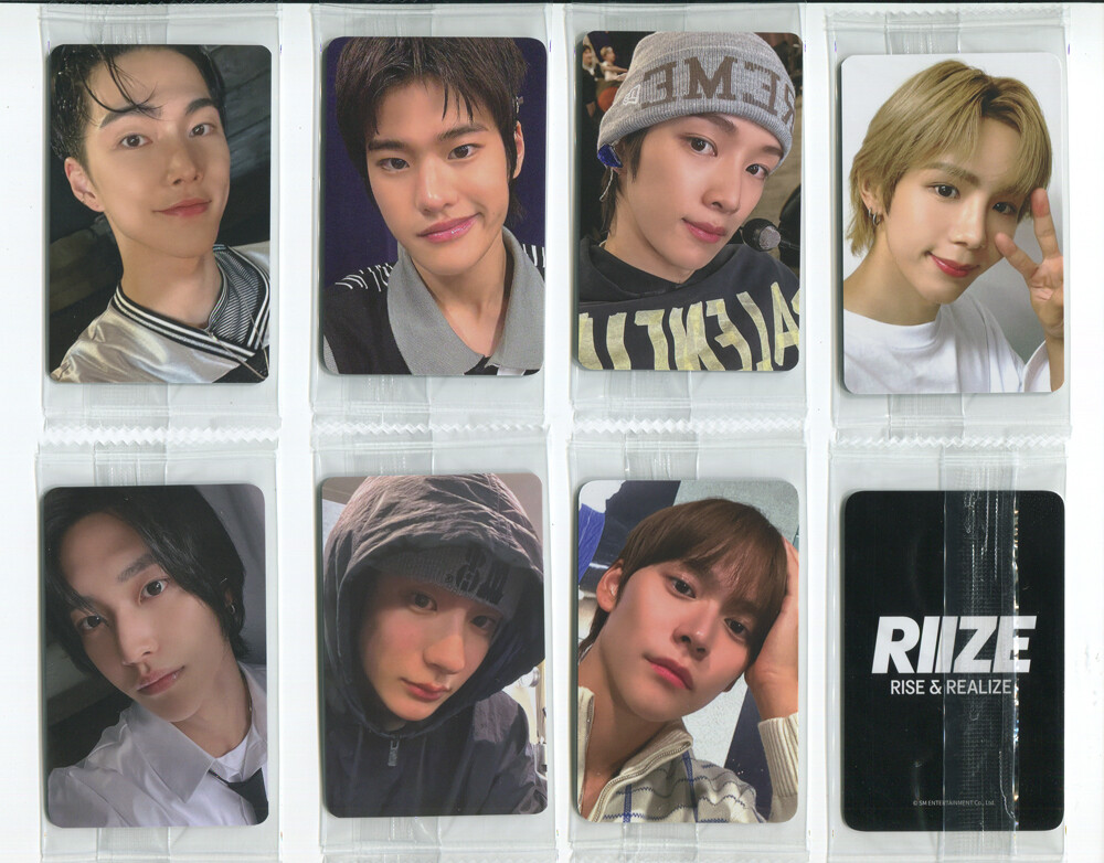 RIIZE get a guitar ktown4u ラキドロ ウォンビン RIIZE - 1st Single Album Get A Guitar KTOWN4U POB PHOTO CARD