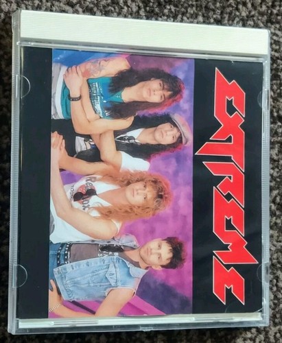 EXTREME - DEBUT CD ALBUM - JAPAN RELEASE (1989) - A&M - D22Y3364 - HARD TO FIND - Picture 8 of 9