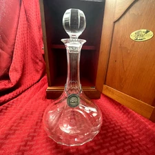 VINTAGE BACCARAT CUTTY SARK SEA CAPTAINS DECANTER IN CABINET