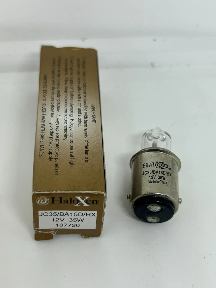 JC 12V 35W BA15D  Twist-lock  Clear T4 Double Contact Bayonet  Landscape 107720 - Image 2 of 2