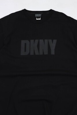 DKNY Donna Karan 90s Vintage Made in U.S.A. Reflective Big Logo T