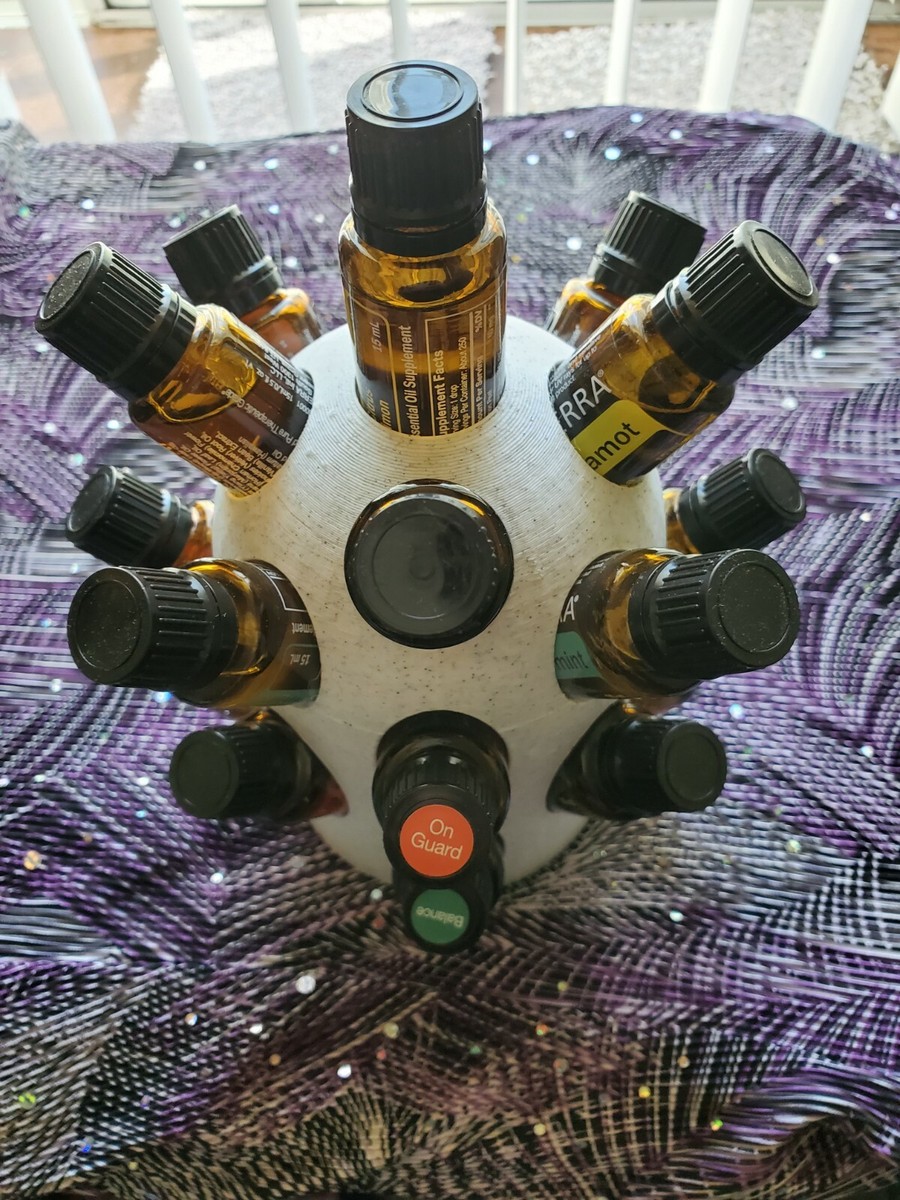 Essential Oil 3d Printed Storage ANY COLOR Case Holder Rack for