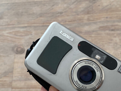 USED] KONICA BIG MINI F (f/2.8) 35mm Point And Shoot Film Camera