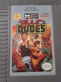 Bad Dudes (Nintendo Entertainment System, 1990) NES Game Cartridge Tested 