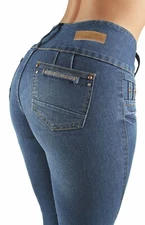 Colombian Design, High Waist, Butt Lift, Plus / Junior Size Skinny Jeans
