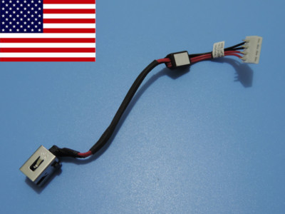 Original DC POWER JACK HARNESS CABLE P/N: DC30100K500