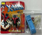 LOT X-Men Marvel Nightcrawler 1993 NIB, Iceman Loose + Rogue Card