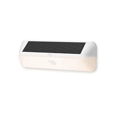 New Ring - Smart Solar Wall Light - WHITE-