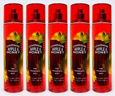 5 Bath  Body Works CHAMPAGNE APPLE HONEY Fine Fragrance Mist Body Spray 8 oz