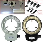 144LED Adjustable Ring Light Lamp Illuminator for Microscope 17