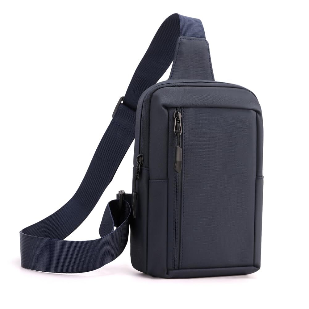 Crossbody BagCross Body Fanny Packs for Men Women TrendyBlack Small Sling Bag...-image