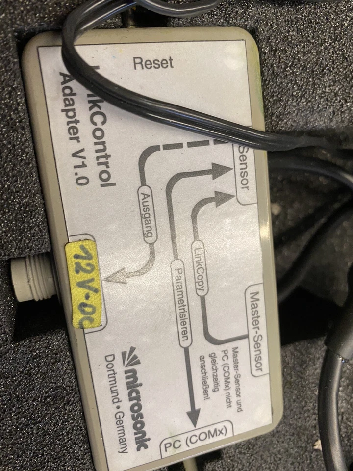 microsonic Link Control 6.0.2 Adapter Starter Kit Parametrisierung Ultraschall - Imagem 3 de 4