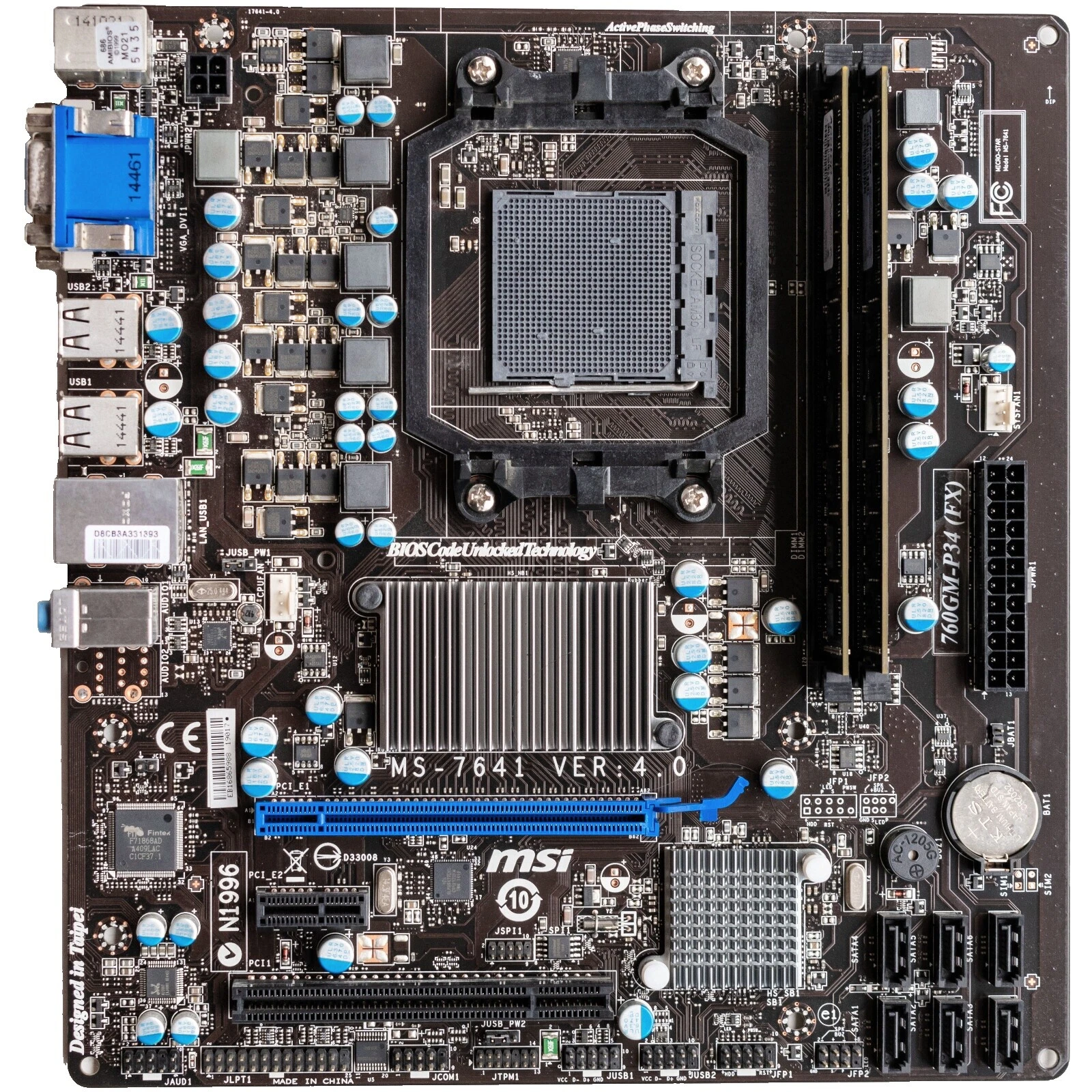 Placas Base de Ordenador MSI Socket AM3