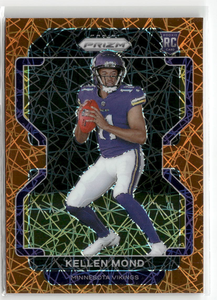 2021 Panini Prizm #351 Kellen Mond Lazer RC VIKINGS ☘️6C