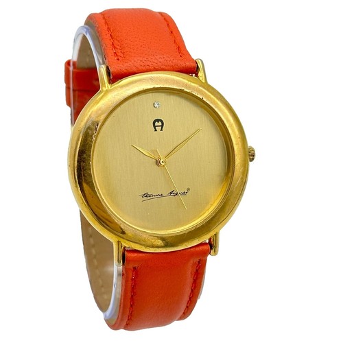 Vintage Etienne Aigner Horse Shoe Women\'s Watch Maroon Italian Leather Band Vintage Etienne Aigner watch for women | Mercari main image 4