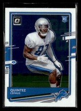 2020 Donruss Optic #130 Quintez Cephus Rookie Card Detroit Lions