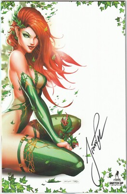 I Make Boys Cry #1 - Sketch-Up Variant-Poison Ivy-1 of 100- Signed with COA- NM+