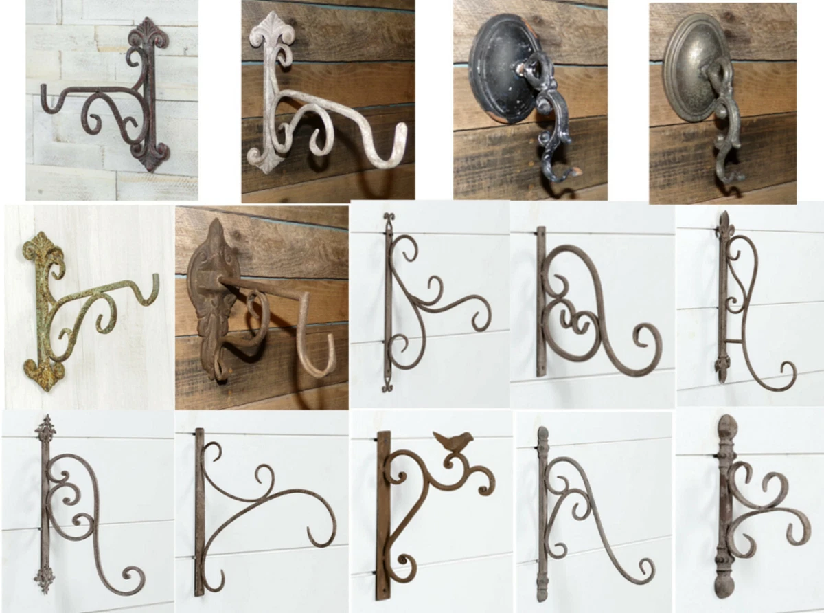 Architectural Wall Hooks Heavy Duty Hanging Wall Hooks Lanterns Plants  Signs New