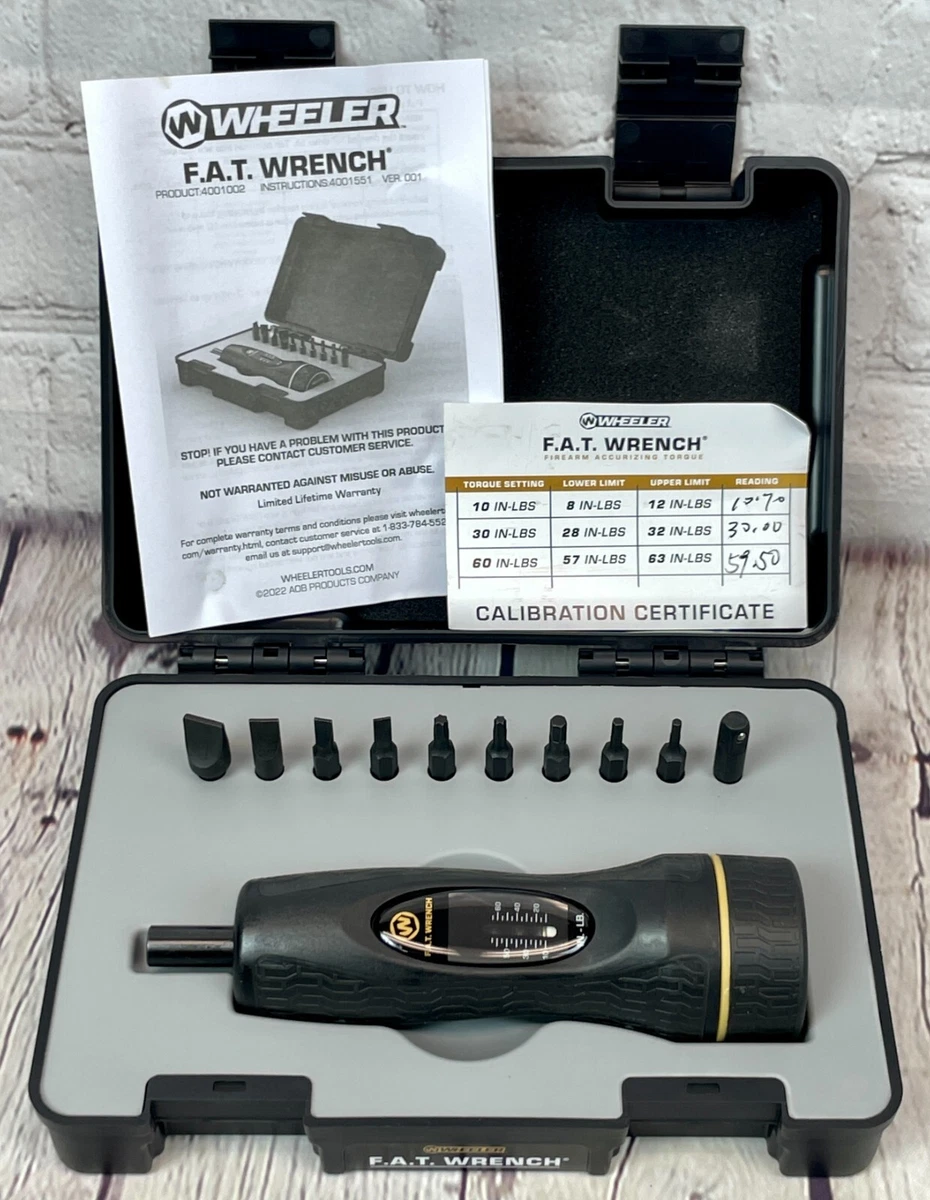 Wheeler torque wrench deals