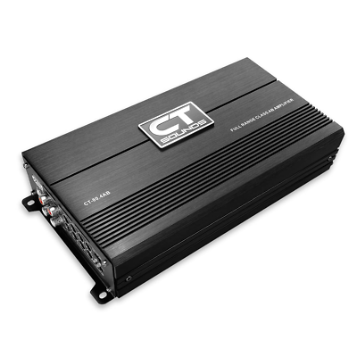 CT-80.4AB Full-Range Class AB 4 Channel Car Audio Amplifier, 480