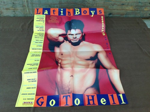 1997 Latin Boys Go To Hell Original Movie House Full Sheet Poster 