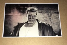 SIGNIERTES MICKEY ROURKE SIN CITY MARV 12x8 FOTO SELTEN AUTHENTISCH DER WRESTLER