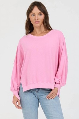 Dear John Denim Trenton Balloon Sleeves Sweater - Plus Size XL