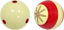 Pool Cue Ball 2-1/4" Standard Size Billiard Cue Ball Replacement for Training