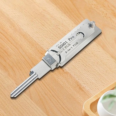 Hook And Pickup Tool Kit 2 In 1 Portable Lock Picking Set Ergonomic Handle pro