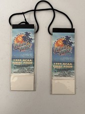 1999 NCAA Final Four Tampa Bay Credentials Passes Lot of 2 Tropicana Field