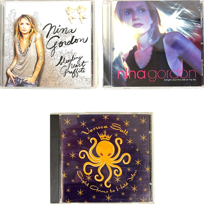 Veruca Salt Nina Gordon 3 CD Lot Eight Arms + Tonight Rest + Bleeding Graffiti