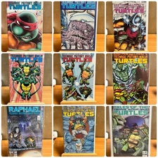 Teenage Mutant Ninja Turtles TMNT Volume 1 Mirage Comic Book Lot 10 Books