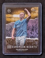 2023-24 Topps UCC Erling Haaland European Nights Gold /50 #EN-18 Manchester City