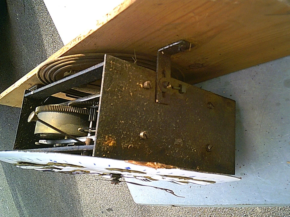 ANCIEN MECANISME HORLOGE 2 trous - Photo 4/4