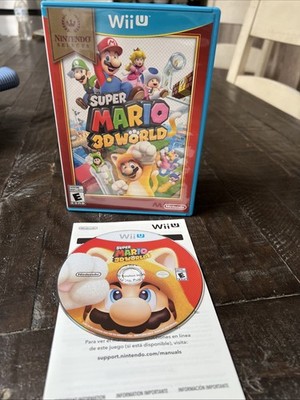 Super Mario 3D World Wii U Game Nintendo Cib Tested