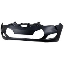 Front Bumper Cover For 2012-2017 Hyundai Veloster With Fog Lamp Holes Primed