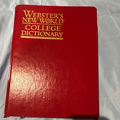 Webster's New World College Dictionary 3rd Ed Hardcover Illustrated (Macmillan)