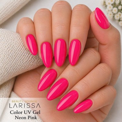 Color LED UV Gel 5 ml Farbgel French Modellage Nail Art Nagel Farbe Neon Pink