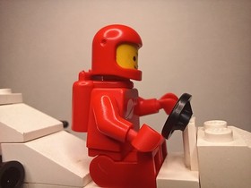 LEGO 6842 Small Space Shuttle Craft Space Set with Spaceman Minifigure 1981 Book