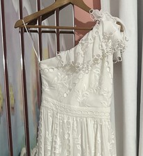 Whistles Adelaide One Shoulder Dress UK Size 4 