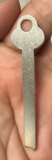 Ilco 1408 Steel Nickel Plated Flat Key Blank uncut (1 Key)