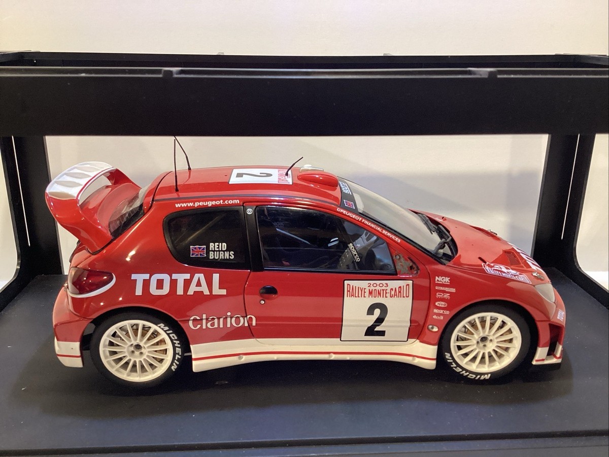 Auto Art 1:18 Scale 206 WRC Peugeot racing | eBay