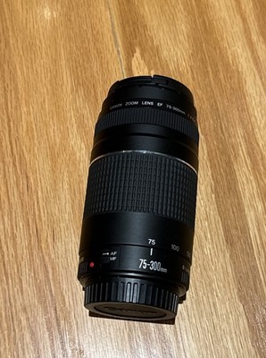 Canon EF 75-300mm f/4-5.6 III Telephoto Zoom Lens for sale online