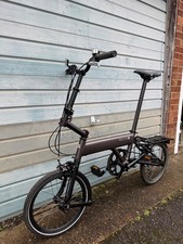 Mezzo D9 folding bike graphite grey very good original condition