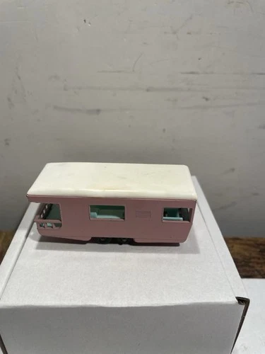 Vtg Matchbox Lesney No. 23 D3 Trailer Caravan England 1965 N Mint Pink 1294