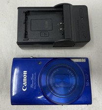 Canon PowerShot ELPH 190 IS 20.0MP Blue Compact Digital Camera