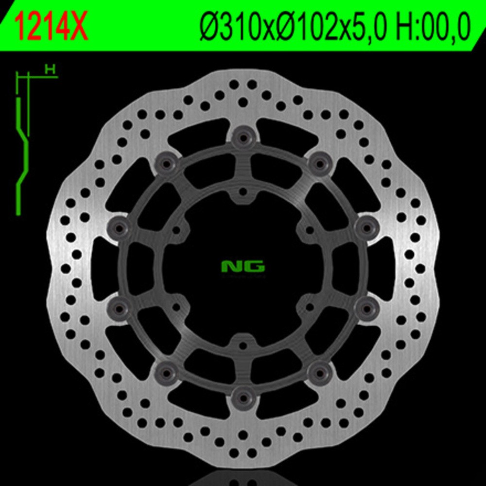 Floating Wavy NG Brakes Brake Disc For Motorcycle Parts Accessories