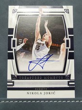 Nikola Jokic 2022-23 Panini National Treasures Treasured Moments Auto /49